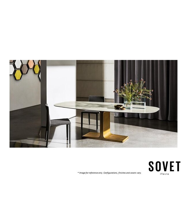 PALACE SHAPED DINING TABLE.