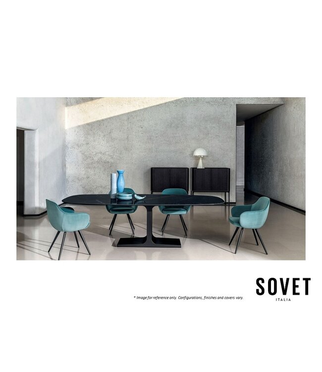 PALACE SHAPED DINING TABLE.