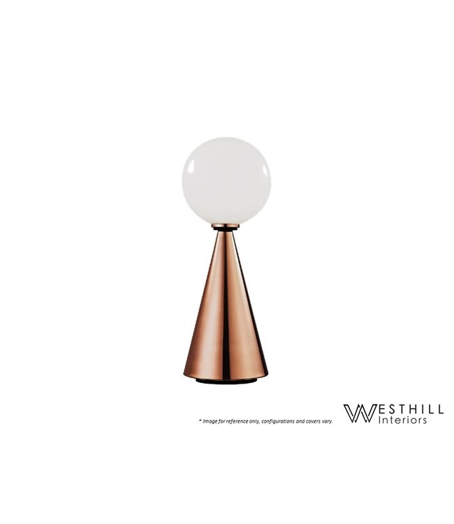 WESTHILL INTERIORS PIPER TABLE LAMP.