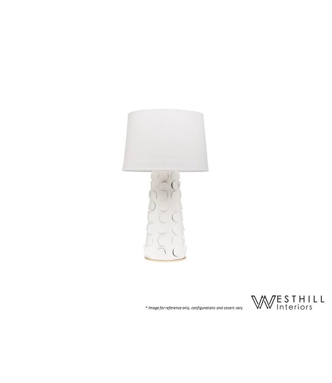 NAOMI TABLE LAMP - WHITE.