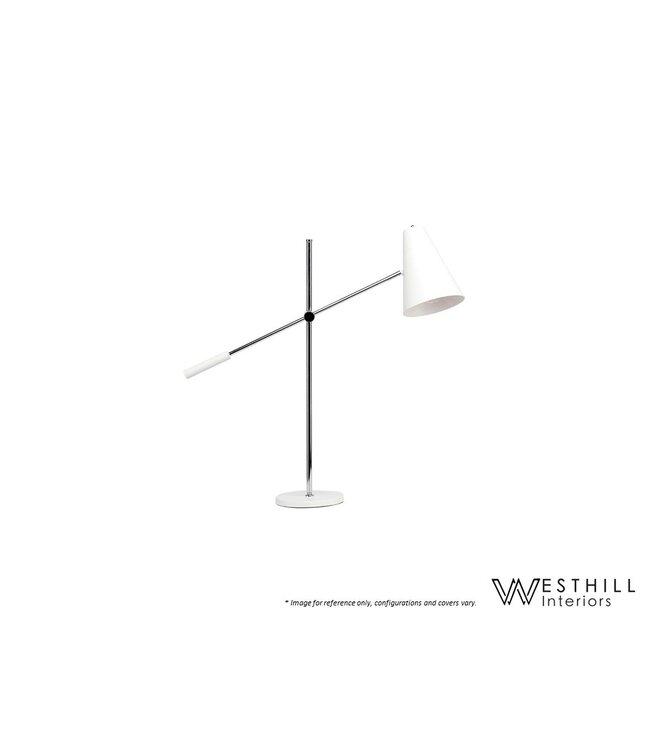 TIVET TABLE LAMP - WHITE.