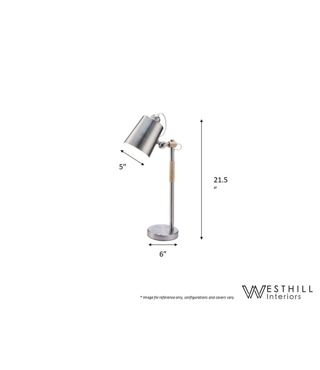 TINA TABLE LAMP - BLACK.