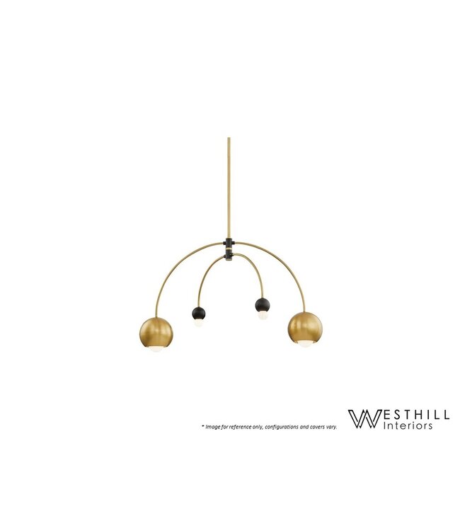 WESTHILL INTERIORS WILLOW CHANDLIER.