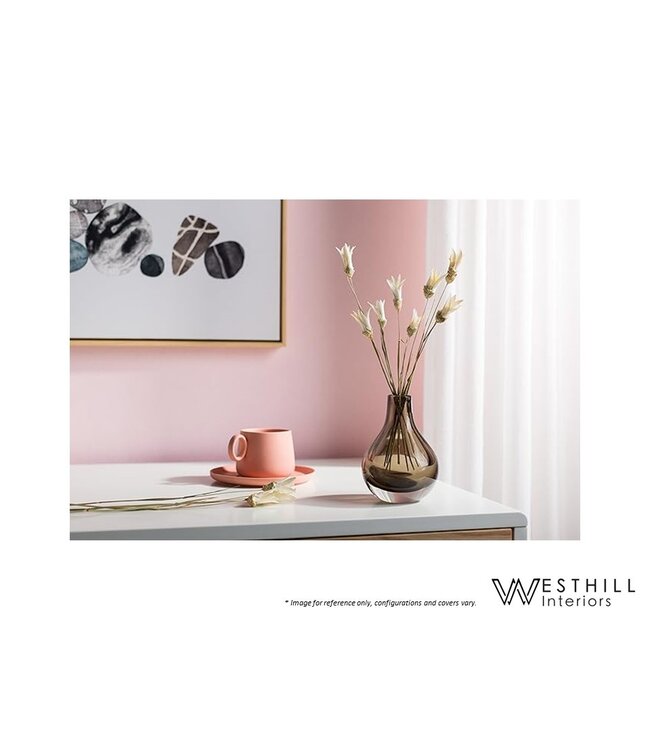 GLASS VASE SMALL SMOKE.