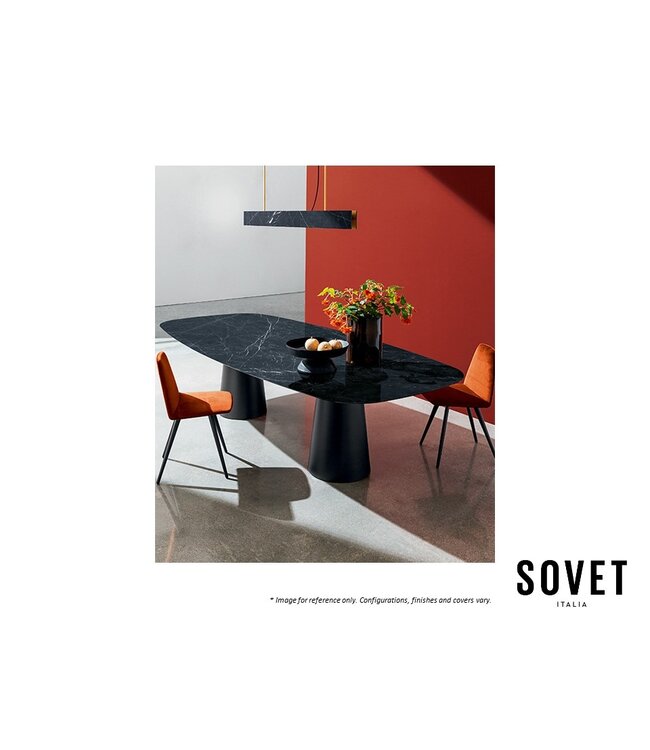 TOTEM TWO BASES DINING TABLE.