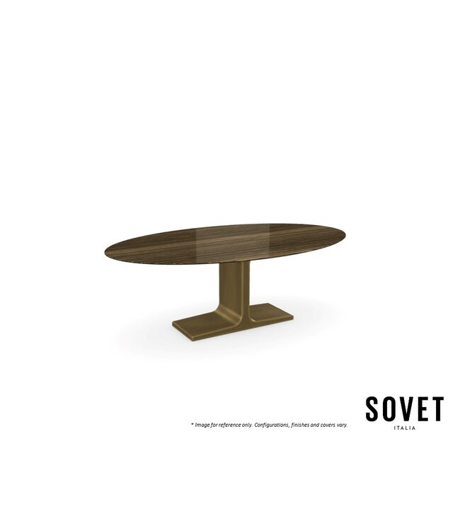 PALACE ELLIPTICAL DINING TABLE.