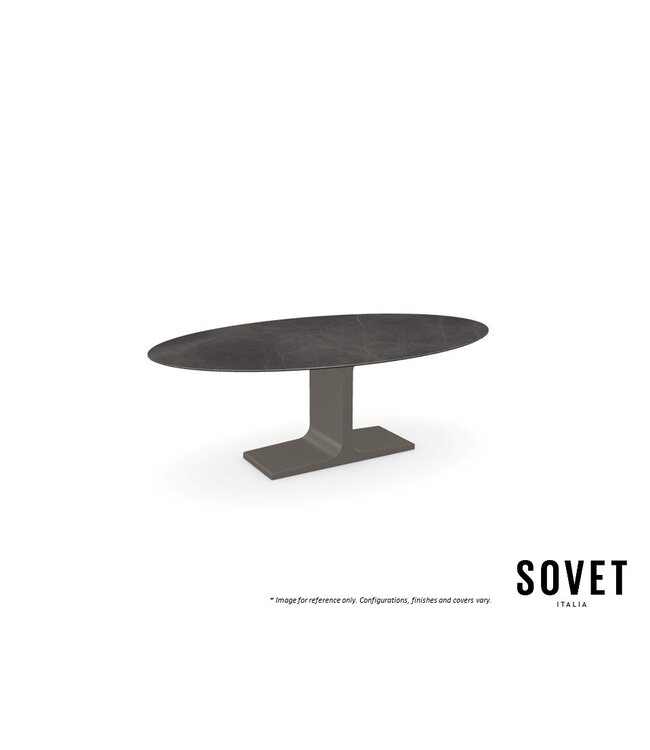 PALACE ELLIPTICAL DINING TABLE.