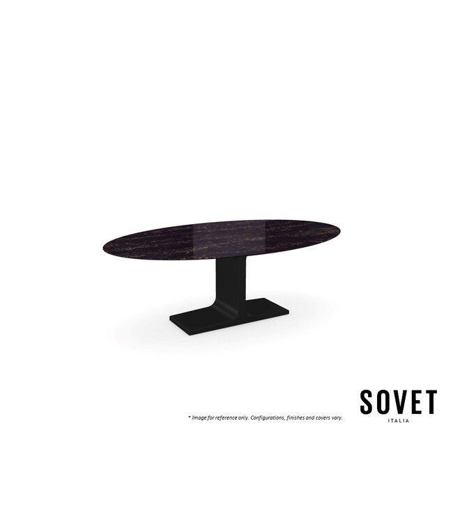 PALACE ELLIPTICAL DINING TABLE.