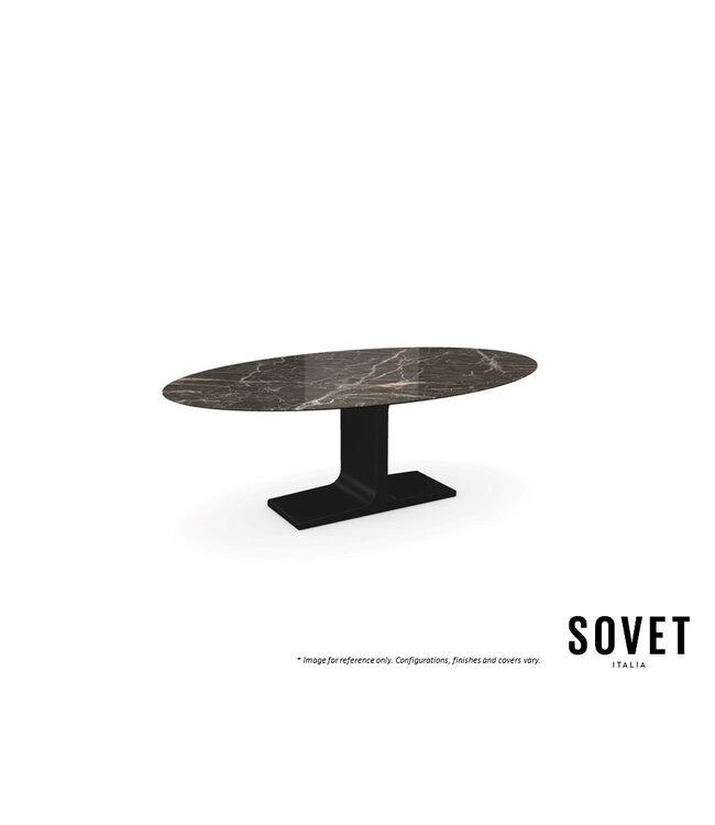 PALACE ELLIPTICAL DINING TABLE.