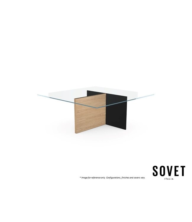 REGOLO SQUARE DINING TABLE.