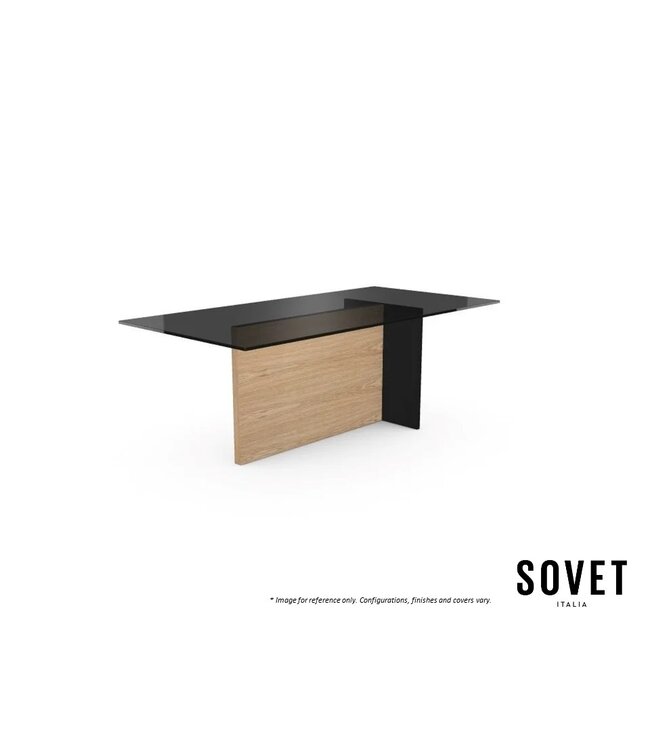 REGOLO RECTANGULAR DINING TABLE.