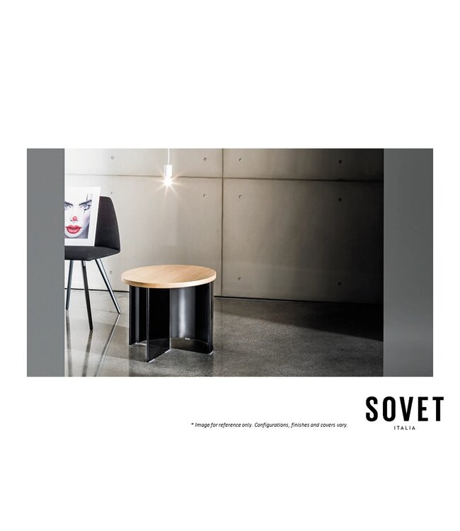 REGOLO ROUND COFFEE TABLE.