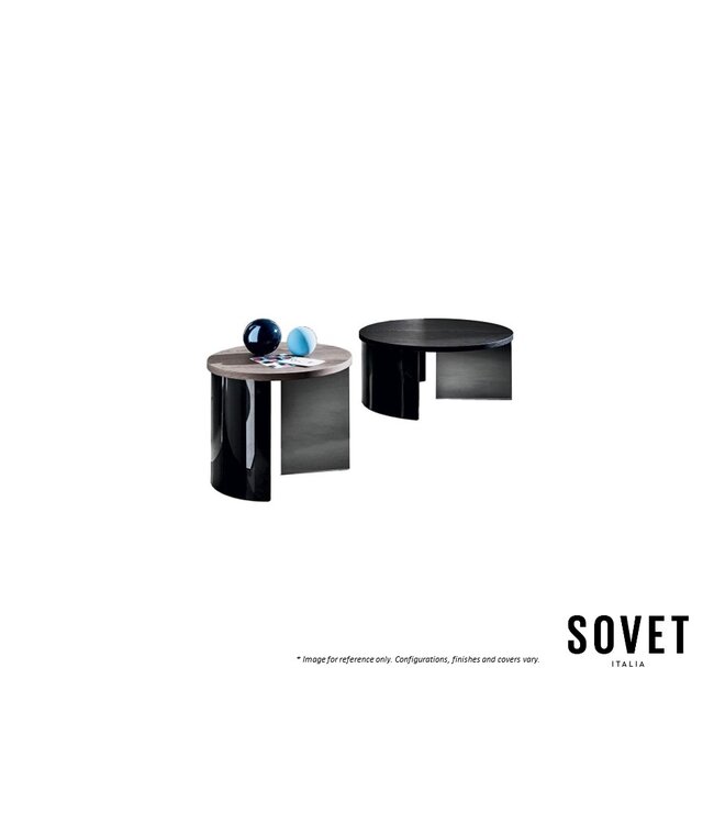 REGOLO ROUND COFFEE TABLE.