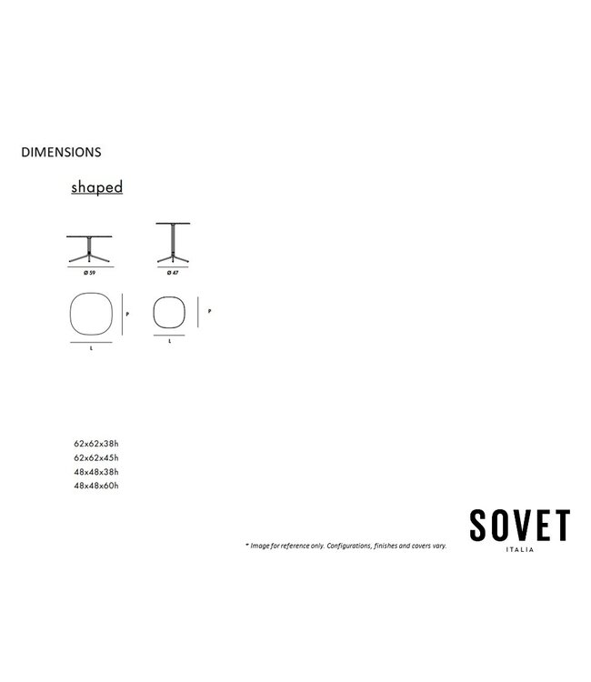 GENIUS SHAPED COFFEE TABLE.