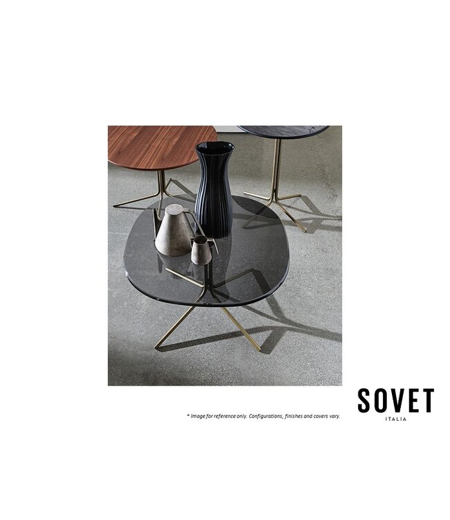 SOVET GENIUS SHAPED COFFEE TABLE.