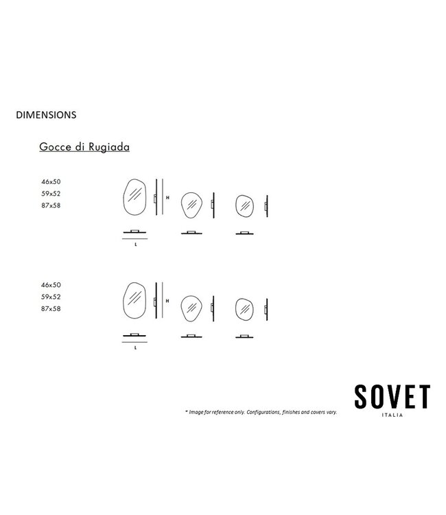 GOCCE DI RUGIADA WALL MIRROR.