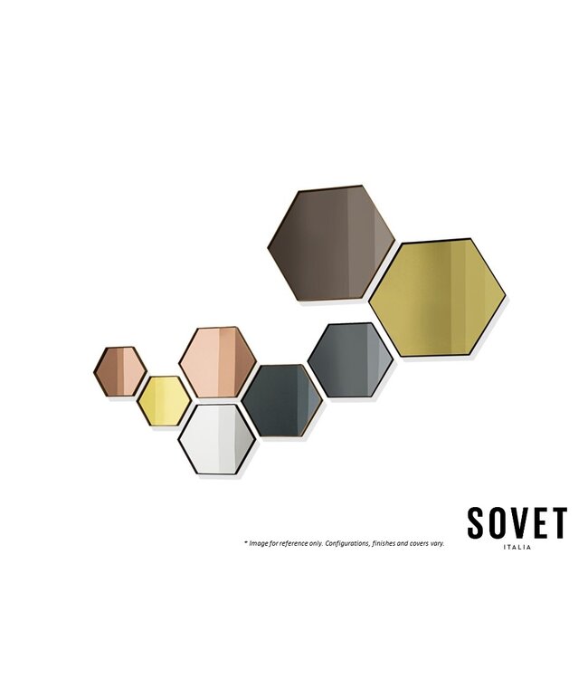 SOVET VISUAL HEXAGONAL MIRROR.