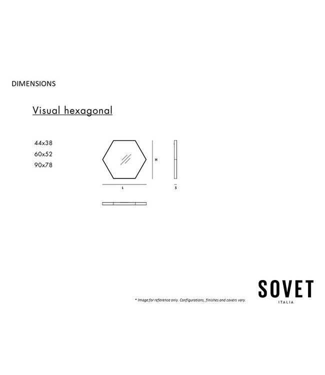 VISUAL HEXAGONAL MIRROR.
