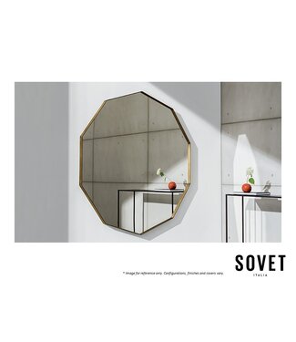 SOVET VISUAL DECAGONAL MIRROR.