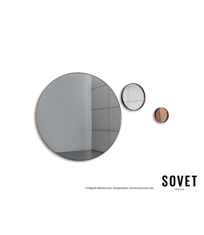 VISUAL ROUND MIRROR.