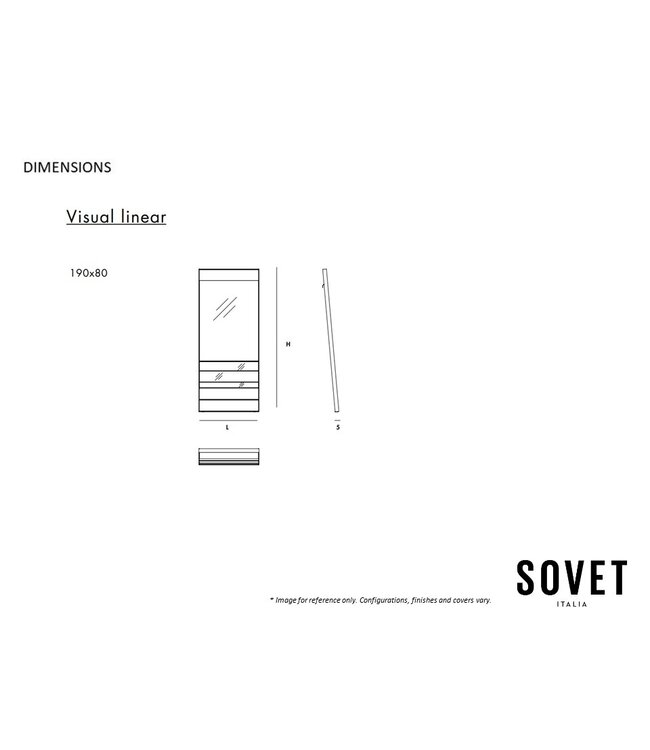 VISUAL LINEAR MIRROR.