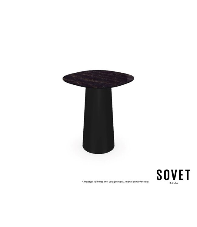 TOTEM SHAPED DINING TABLE.