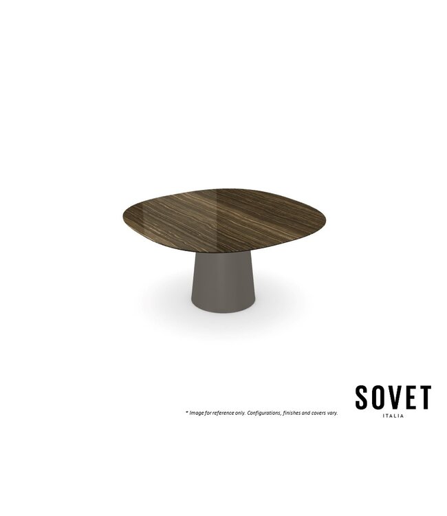 TOTEM SHAPED DINING TABLE.