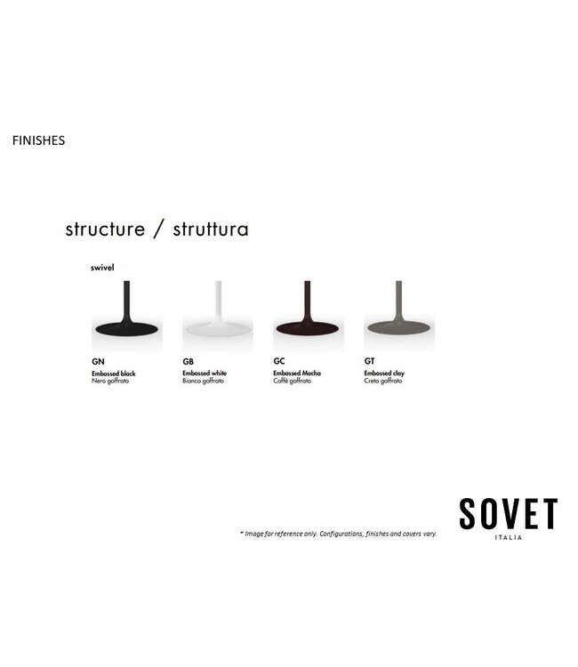 CADIRA GIREVOLE P8274 DINING CHAIR.