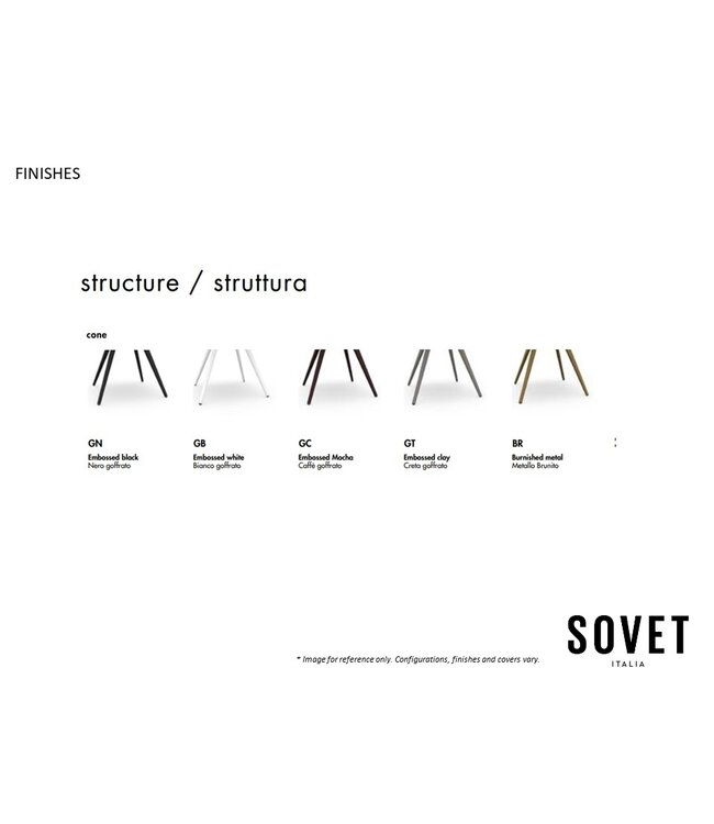 CADIRA S CONE SHAPED P8273 DINING CHAIR.