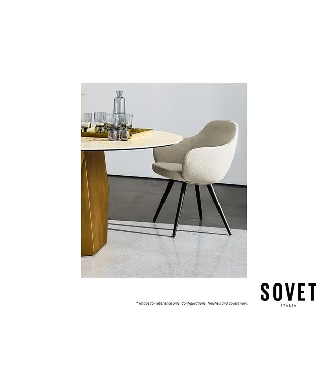 CADIRA CONE SHAPED P8271 DINING CHAIR.