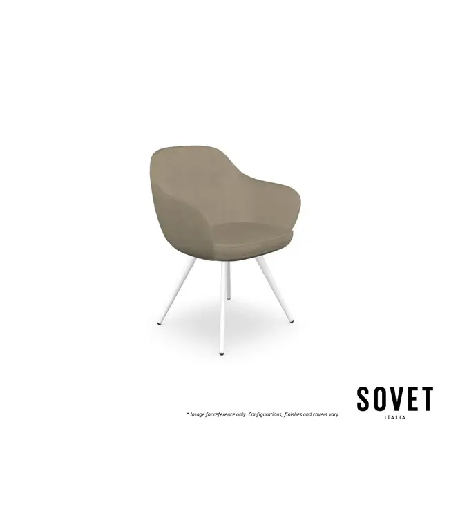 CADIRA CONE SHAPED P8271 DINING CHAIR.