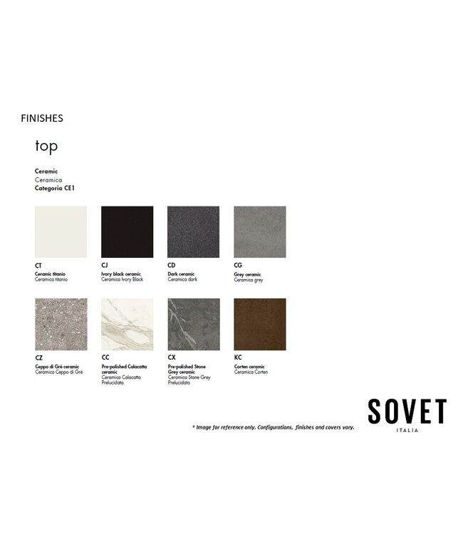 KODO OUTDOOR CERAMIC SQUARE DINING TABLE.