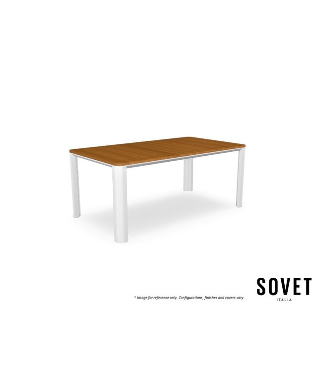 SOVET KODO OUTDOOR DOGHE RECTANGULAR DINING TABLE.