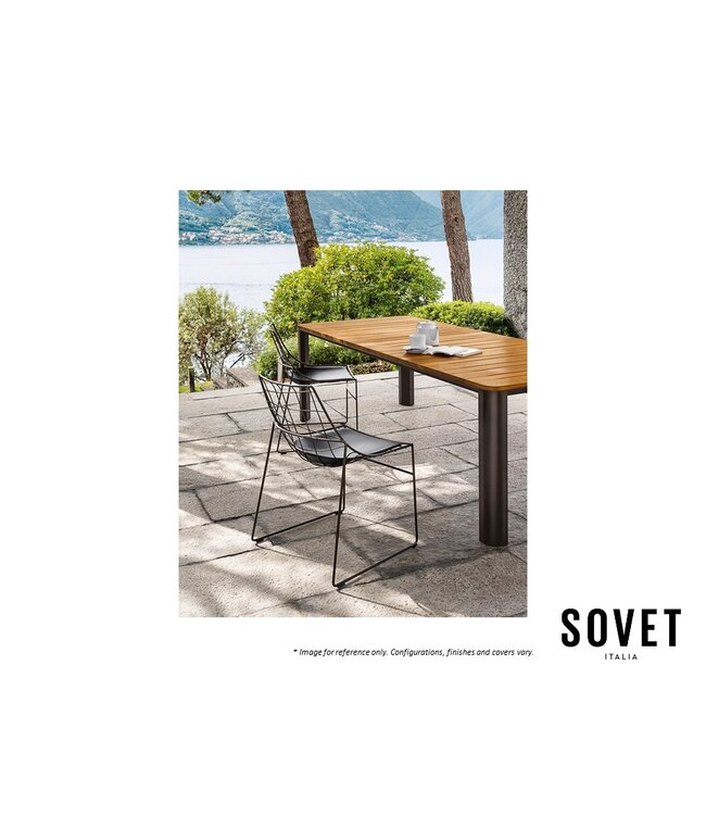 KODO OUTDOOR DOGHE RECTANGULAR DINING TABLE.