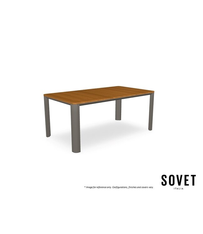 KODO OUTDOOR DOGHE RECTANGULAR DINING TABLE.