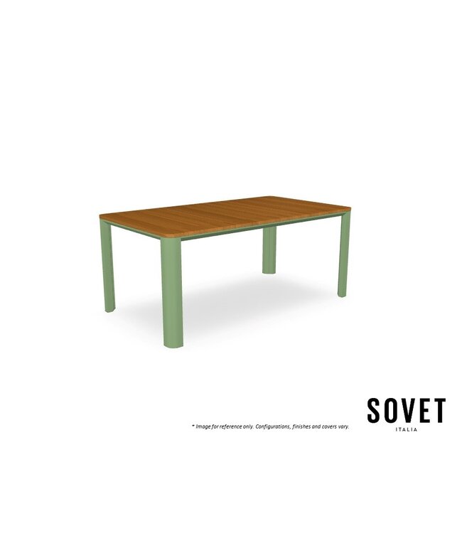 KODO OUTDOOR DOGHE RECTANGULAR DINING TABLE.