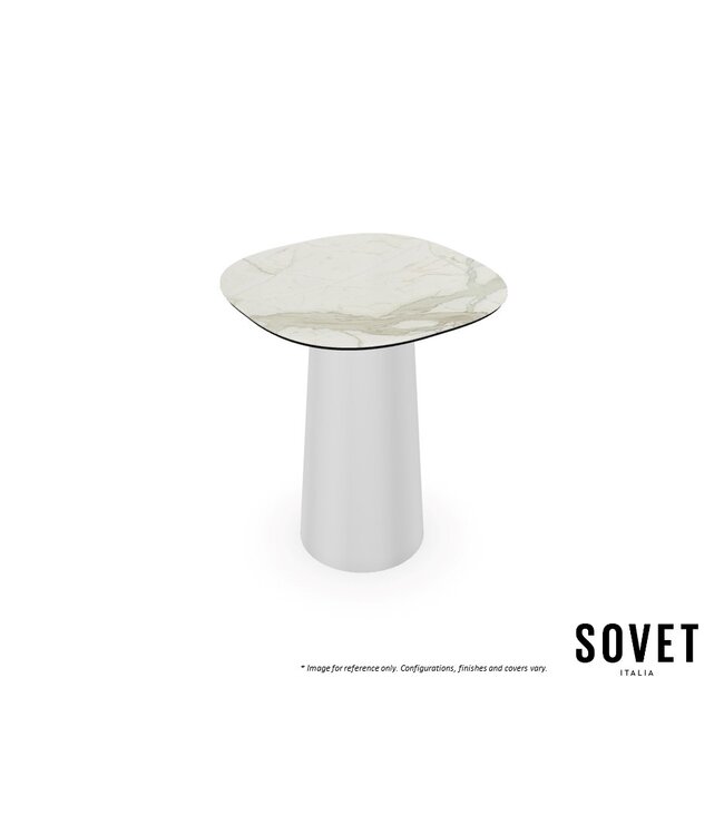 TOTEM (BAR) OUTDOOR SHAPED DINING TABLE.