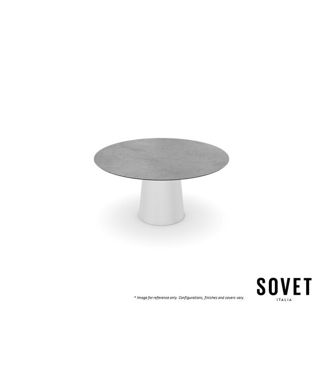 TOTEM OUTDOOR ROUND DINING TABLE.