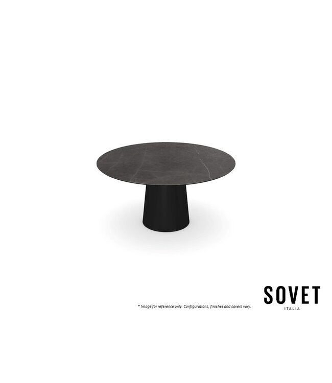 TOTEM OUTDOOR ROUND DINING TABLE.