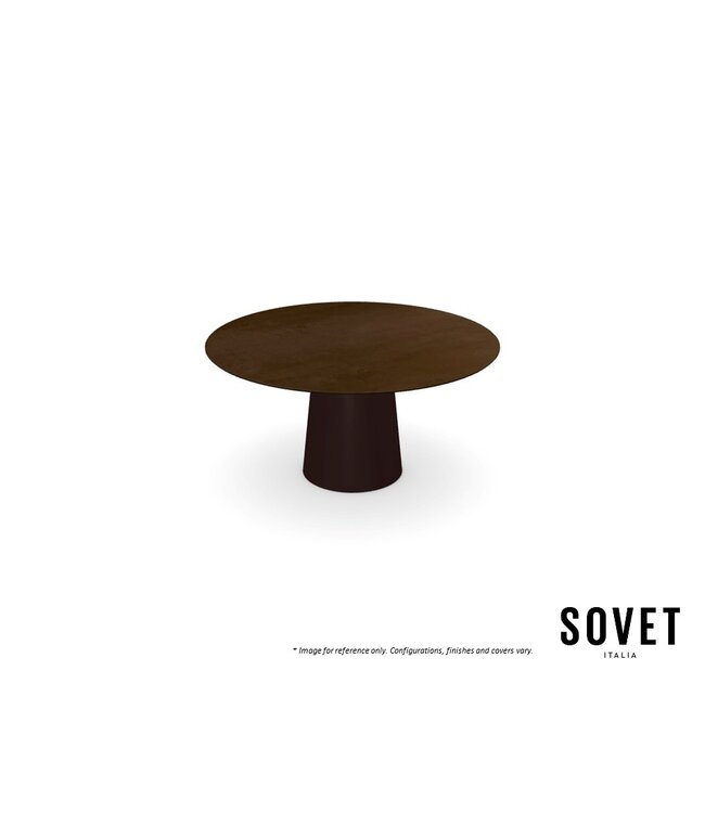 TOTEM OUTDOOR ROUND DINING TABLE.