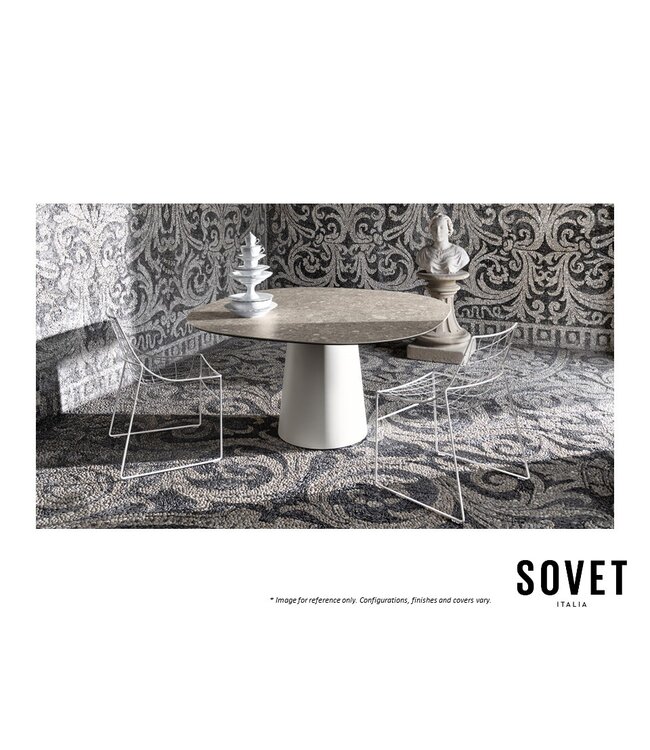 TOTEM OUTDOOR SHAPE DINING TABLE.