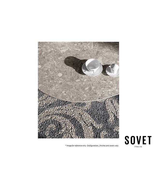 TOTEM OUTDOOR SHAPE DINING TABLE.