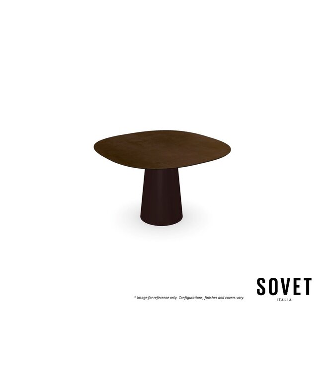 TOTEM OUTDOOR SHAPE DINING TABLE.