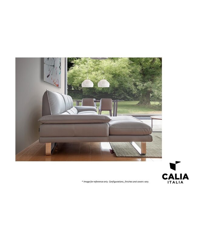 CALIA ITALIA DAVE SECTIONAL SOFA.