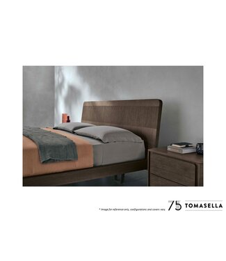 TOMASELLA FRAME QUEEN BED.