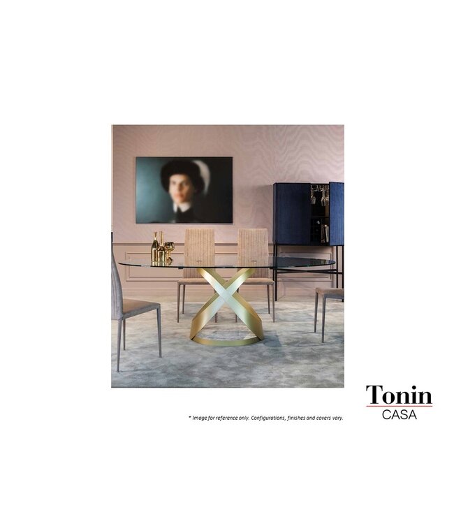 TONIN CASA ITALIA CAPRI DINING TABLE.