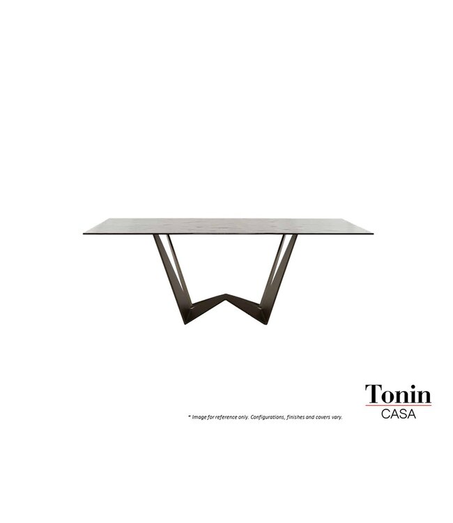 TONIN CASA ITALIA REVERSE DINING TABLE.