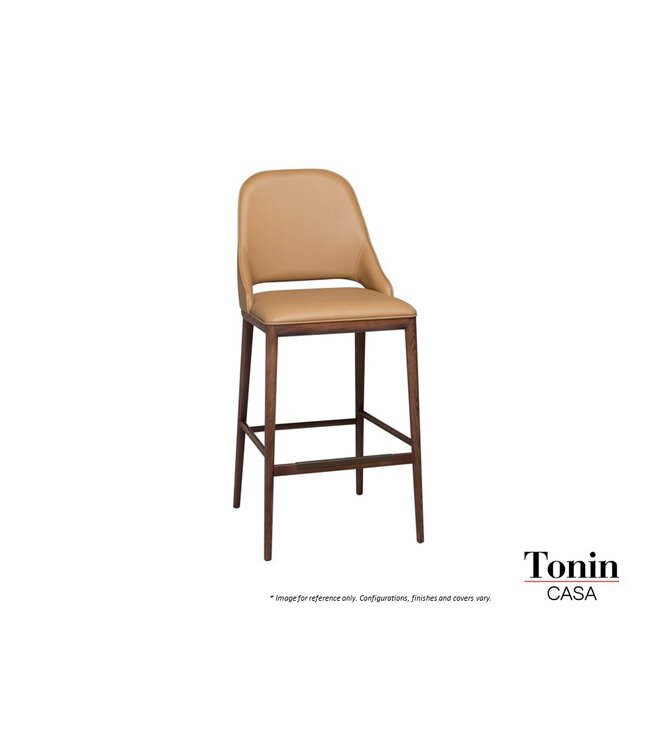 TONIN CASA ITALIA MALVA COUNTER STOOL.