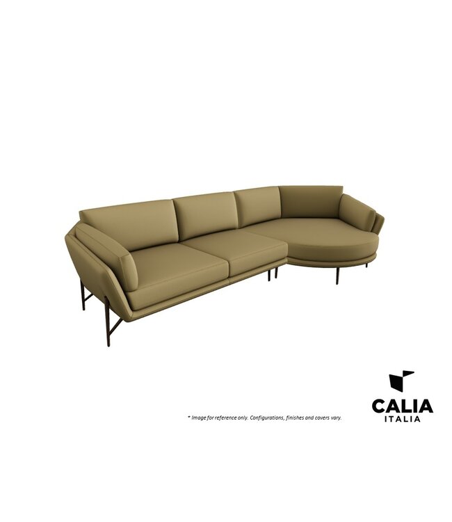 VENERE SECTIONAL WITH RIGHT CUDDLER SOFA.