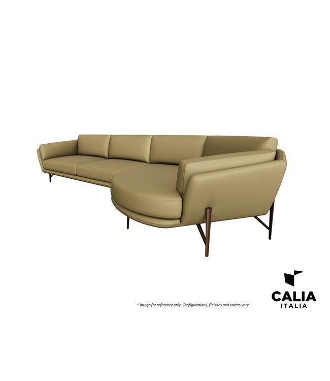 VENERE SECTIONAL WITH RIGHT CUDDLER SOFA.